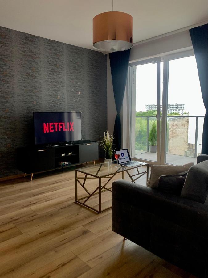 Apartament Drewnowska Przy Manufakturze Лодзь Экстерьер фото